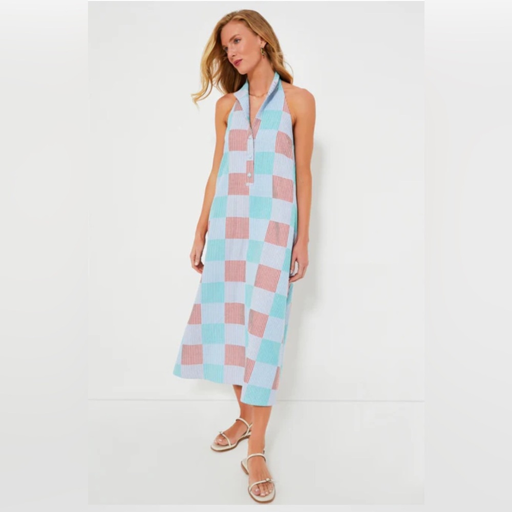 Tuckernuck Multicolor Halter Dress